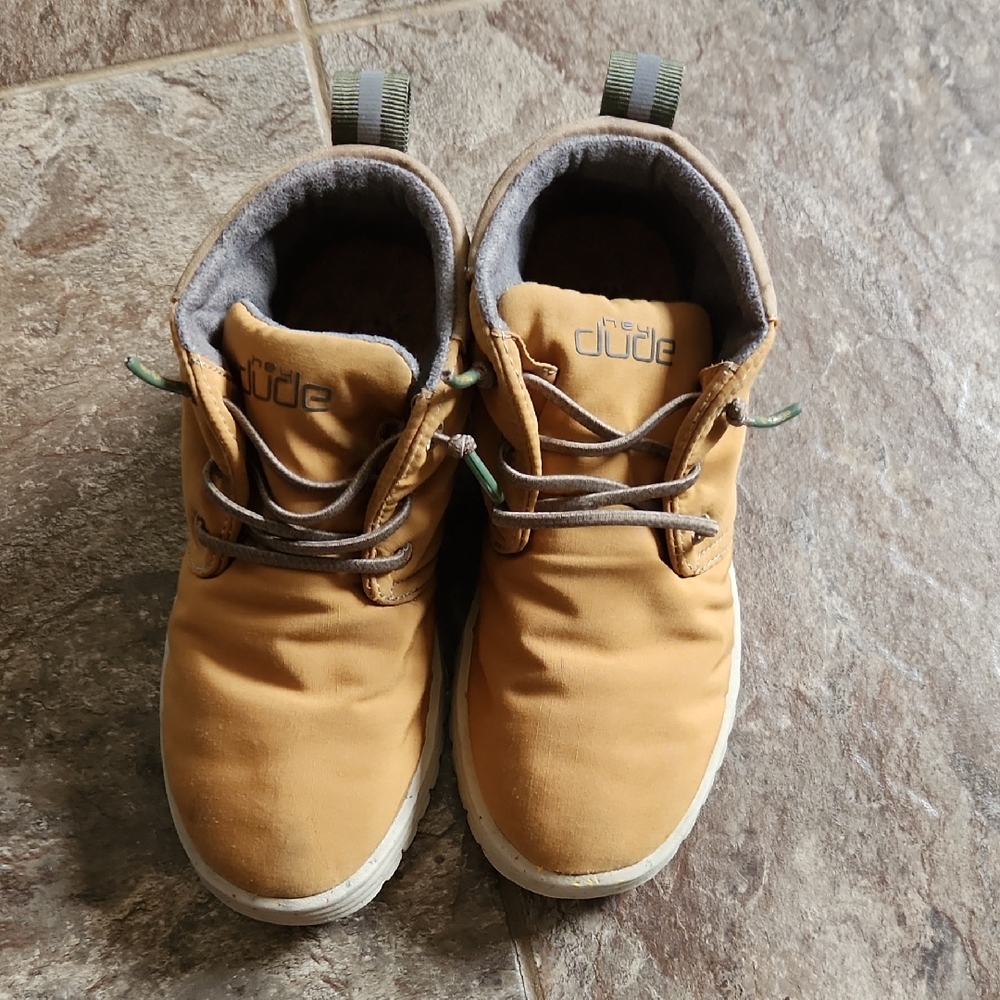 Hey Dude Spencer Eco Brown Casual Boots Size K13